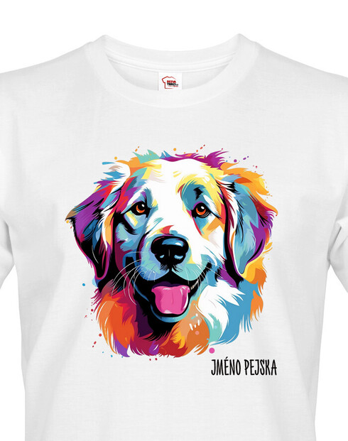 Pánské tričko Pyrenejský horský pes