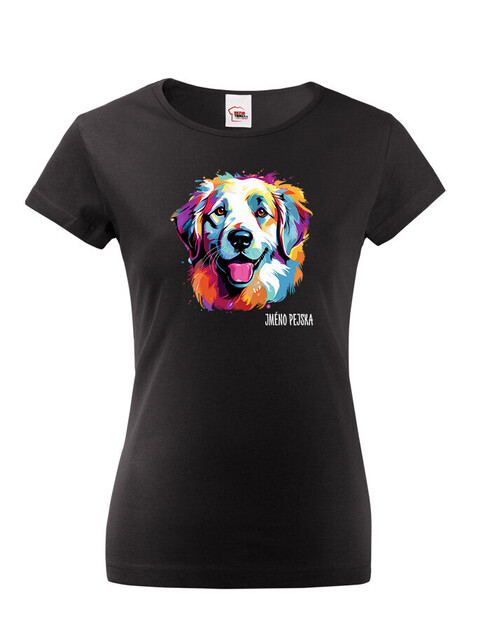 Dámské tričko Pyrenejský horský pes