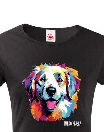 Dámské tričko Pyrenejský horský pes