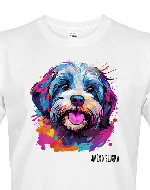 Pánské tričko Havanský pejsek