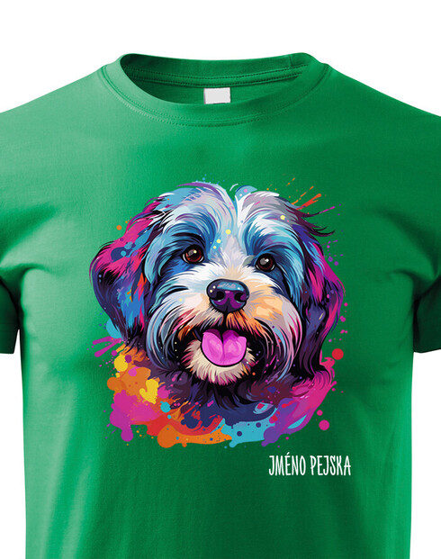 Dětské tričko Havanský pejsek