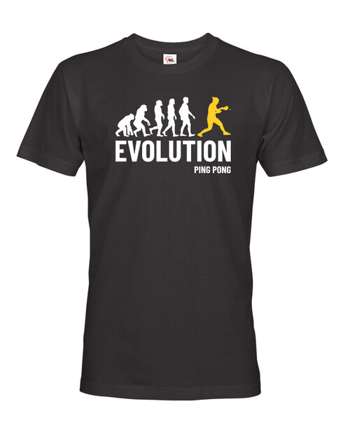 Pánské tričko Evoluce Ping pong