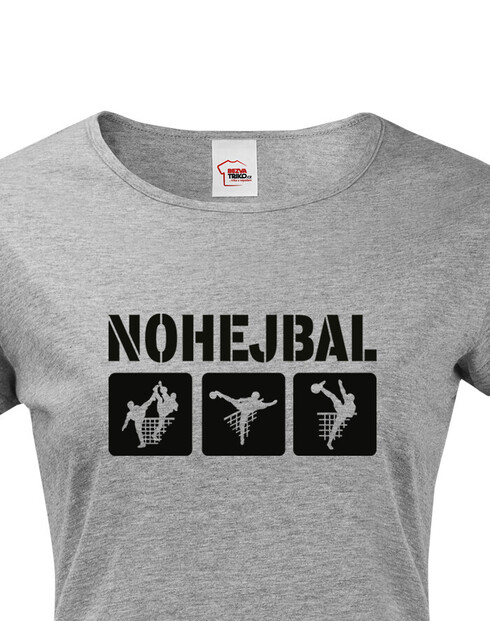 Dámské tričko Nohejbal