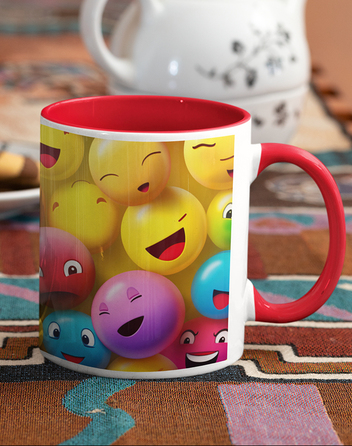Keramický hrnek se smajlíky