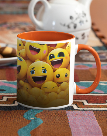 Keramický hrnek se smajlíky 5