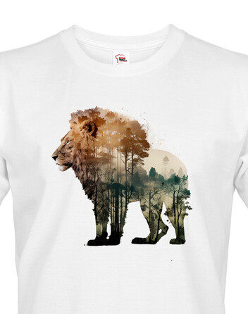 Pánské tričko Lev