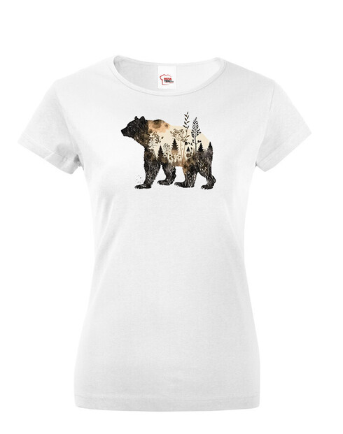 Dámské tričko Medvěd