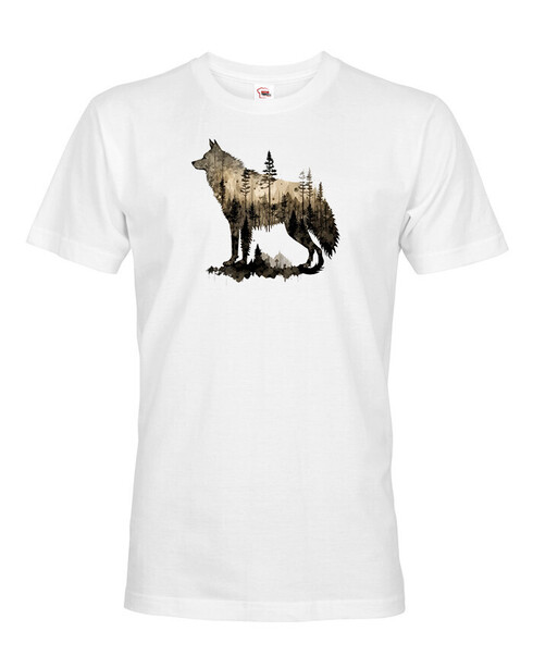 Pánské tričko Vlk