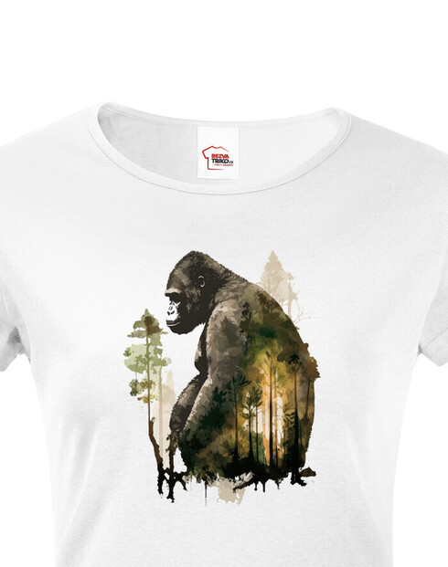 Dámské tričko Gorila