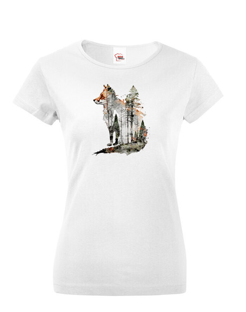 Dámské tričko Liška