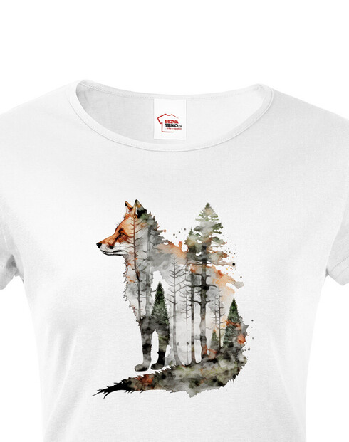 Dámské tričko Liška