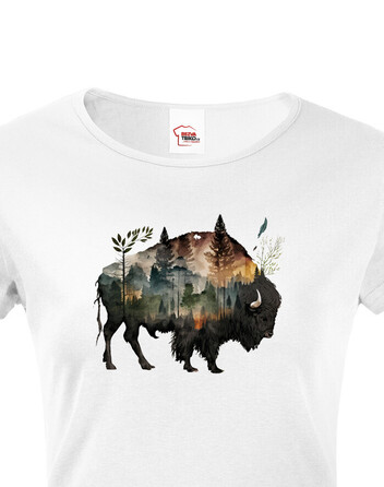 Dámské tričko Bizon