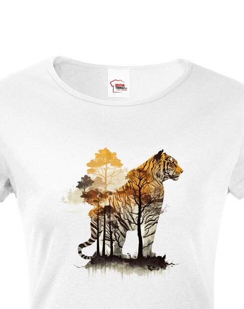 Dámské tričko Tygr