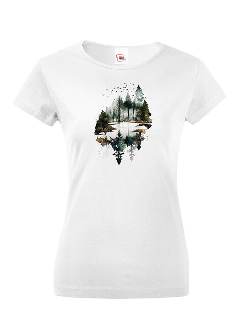 Dámské tričko Les