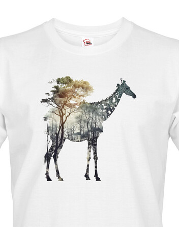 Pánské tričko Žirafa
