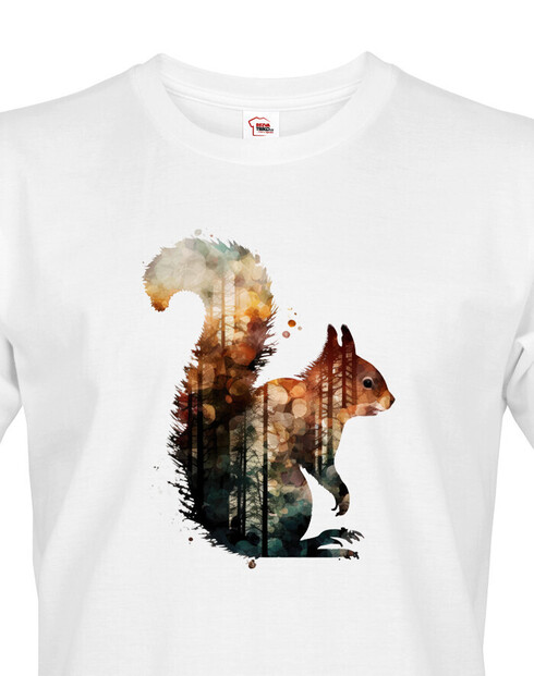 Pánské tričko Veverka