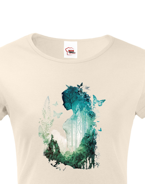 Dámské tričko Lesní víla