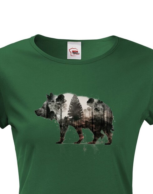 Dámské tričko Divočák