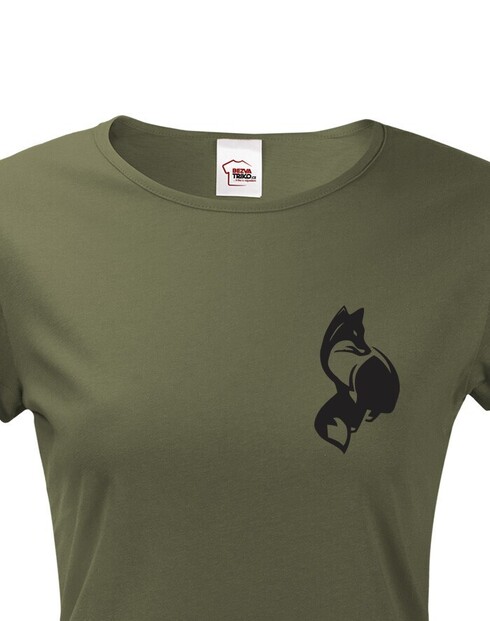 Dámské tričko - Liška