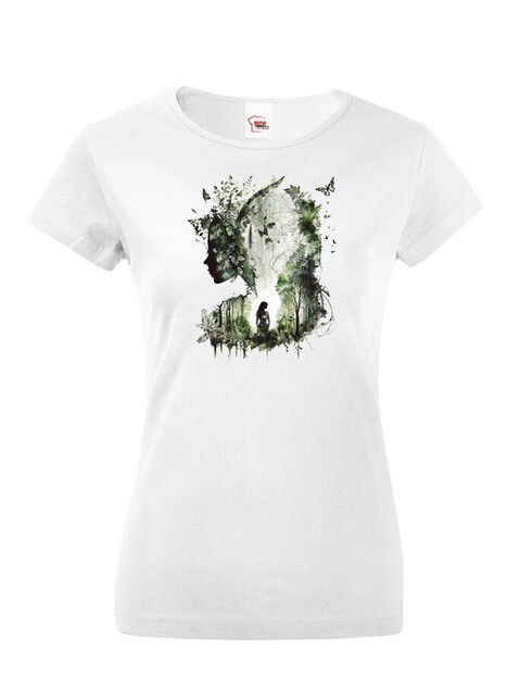 Dámské tričko Lesní žena