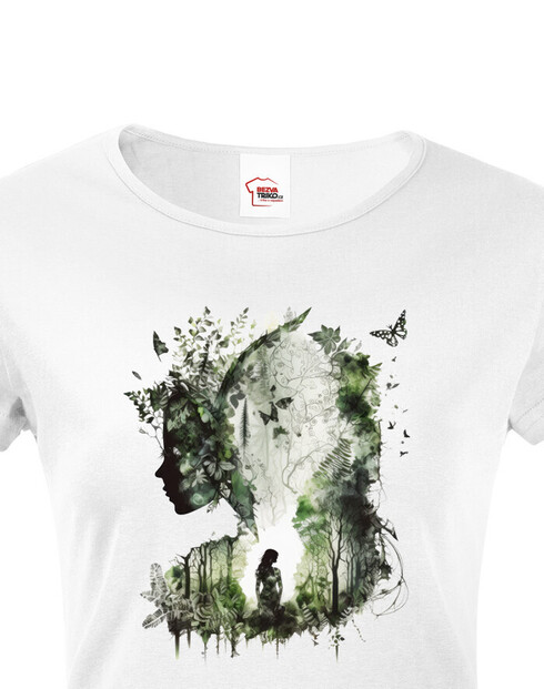 Dámské tričko Lesní žena