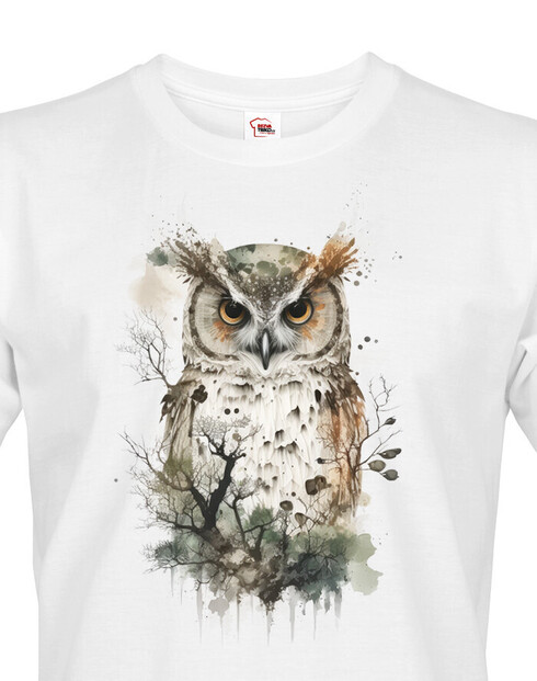 Pánské tričko Sova