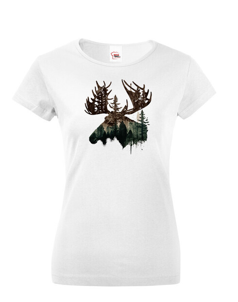 Dámské tričko Jelen
