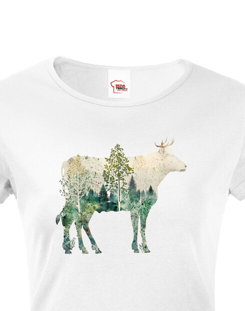 Dámské tričko Býk