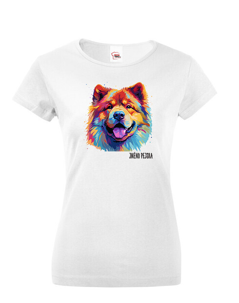 Dámské tričko Čau-čau