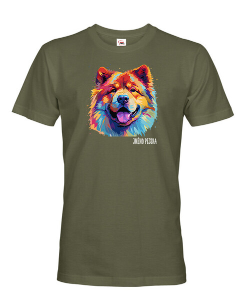 Pánské tričko Čau-čau