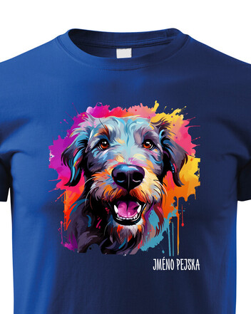 Dětské tričko Írsky vlkodav