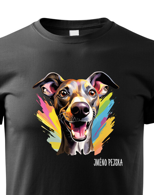 Dětské tričko Italský chrtík