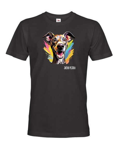 Pánské tričko Italský chrtík