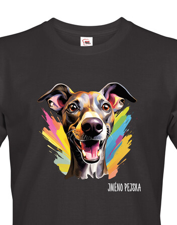 Pánské tričko Italský chrtík