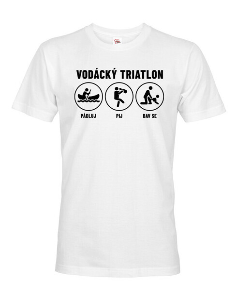 Pánské tričko Vodácký triatlon