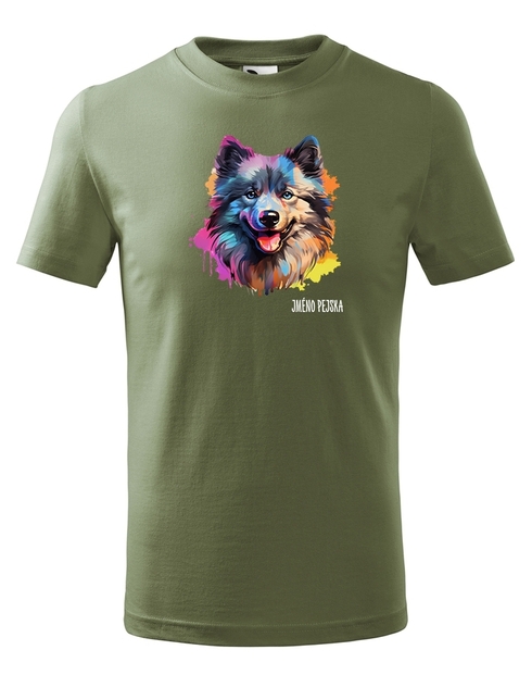 Dětské tričko Německý špic vlčí