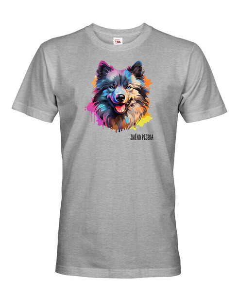 Pánské tričko Německý špic vlčí