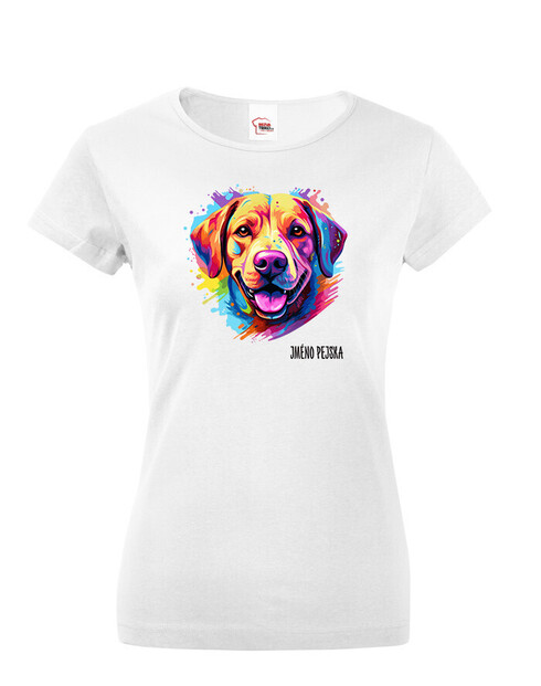 Dámské tričko Labradorský retrívr