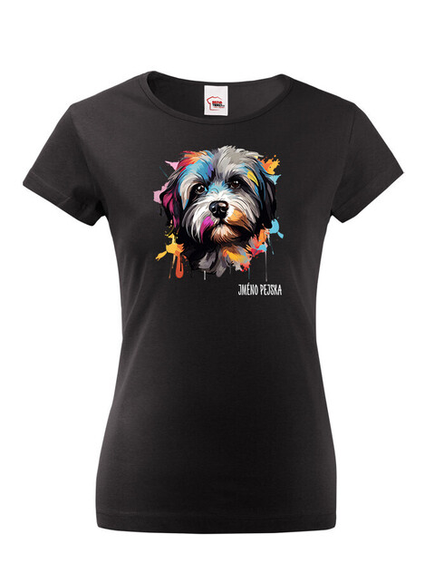 Dámské tričko Lhasa Apso