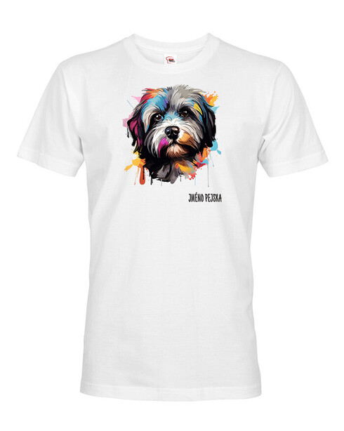 Pánské tričko Lhasa Apso