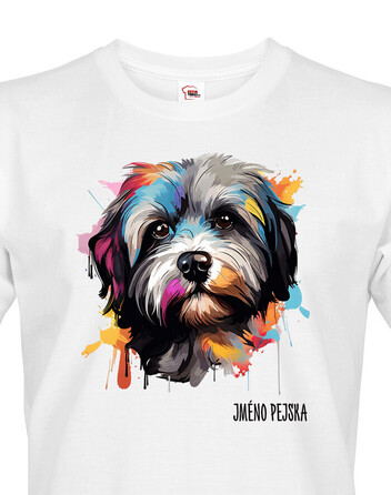 Pánské tričko Lhasa Apso