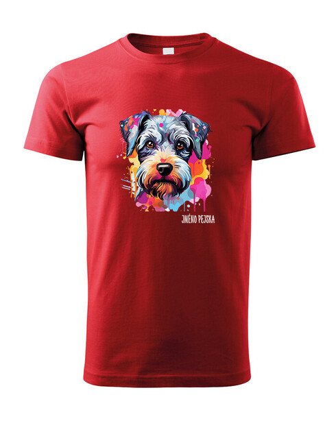 Dětské tričko Knírač malý