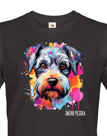 Pánské tričko Knírač malý