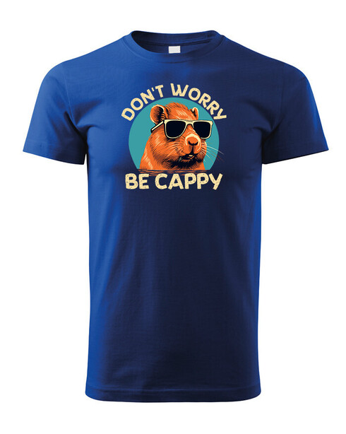 Dětské tričko Don't worry be capy