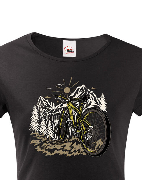 Dámské tričko Mountain bike