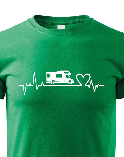 Dětské tričko Ekg Obytný vůz