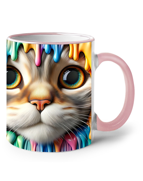 Keramický hrnek s kočičkou