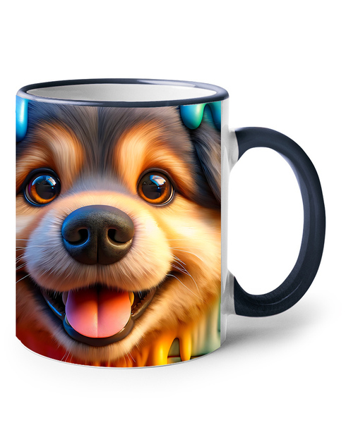 Keramický hrnek s pejskem