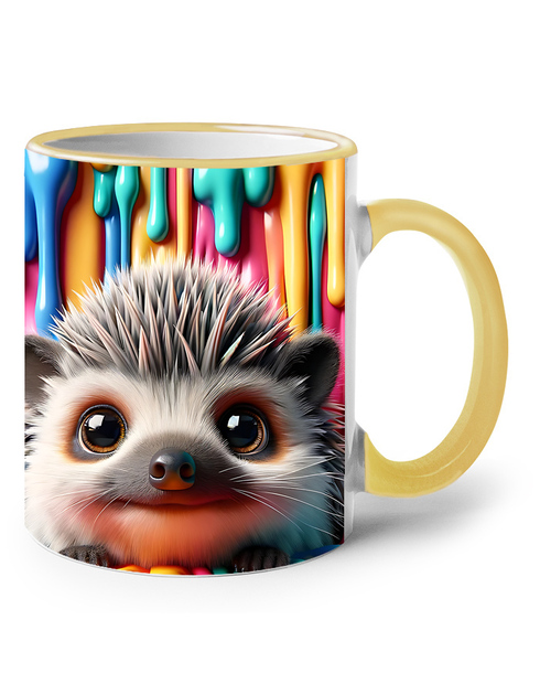 Keramický hrnek s ježečkem