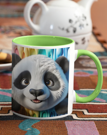 Keramický hrnek s pandou